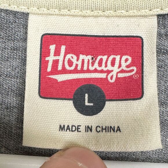 Pittsburgh Steelers T-Shirt Mens Large Grey No.1 Dad Short Sleeve Tee Homage‎ - Picture 4 of 9